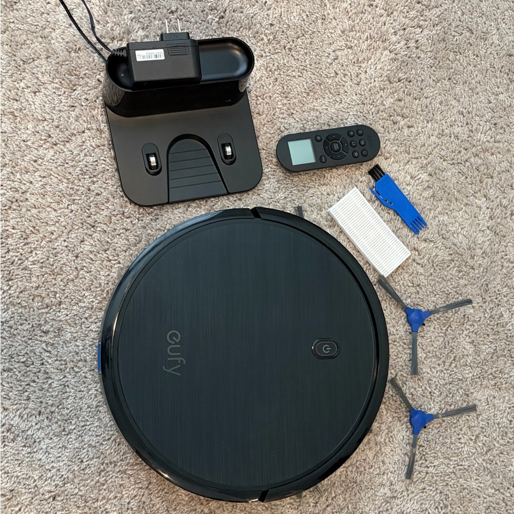 Eufy Black Robotic Vacuum Cleaner